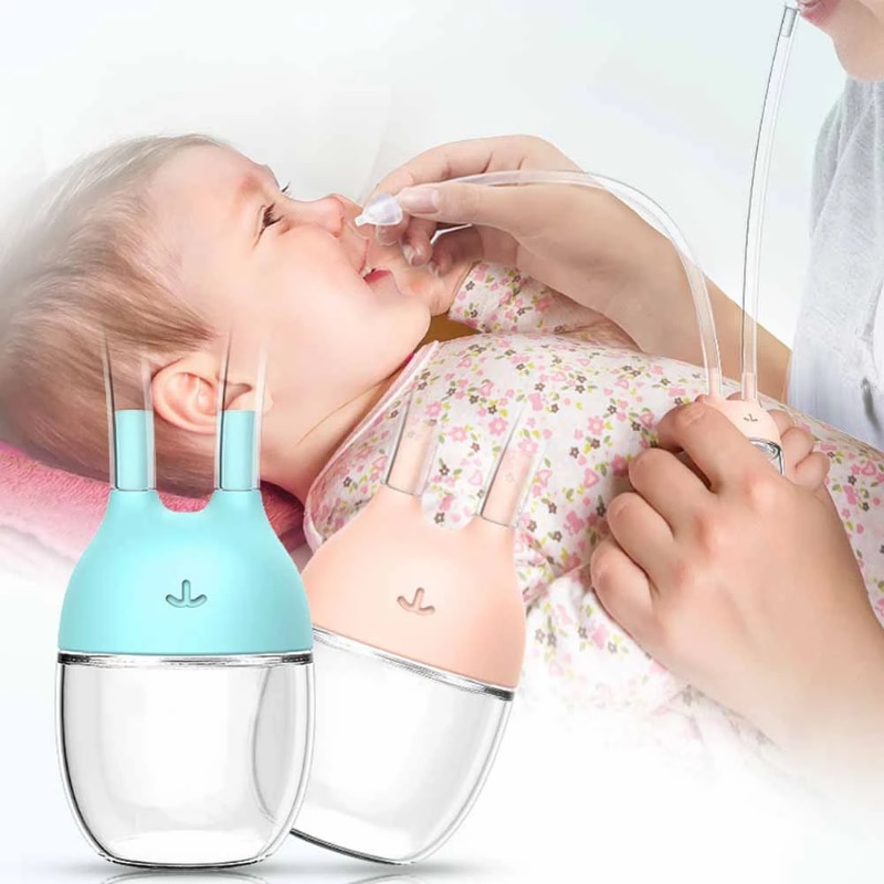 Baby Nose Cleaner Sucker Tool Protection Children Mouth Suction Catheter Newborn Baby Health Care Washable Type Nasal Aspirador