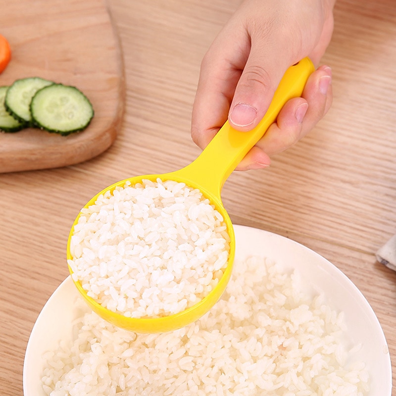 Food Grade Material Portable Yellow Rice Spoon Mold Semicircular Rice Ball Mould Rice Ball Spoon Round Sushi Spoon Mold