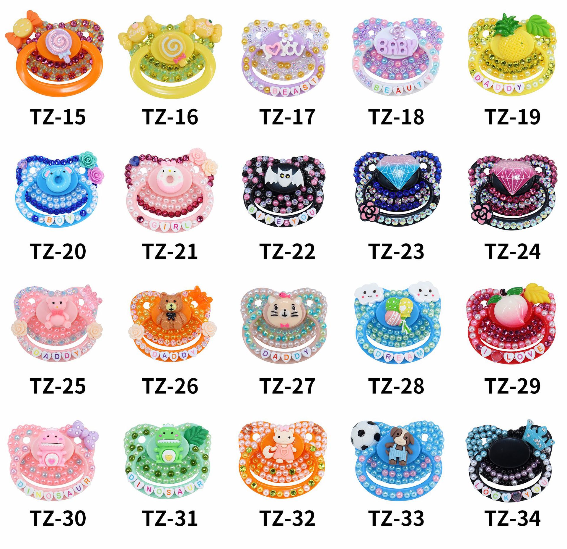 ABDL pacifier for adult male and female big size chupeta custom silicone pacifier DDLG handmade adult large pacifier dummy