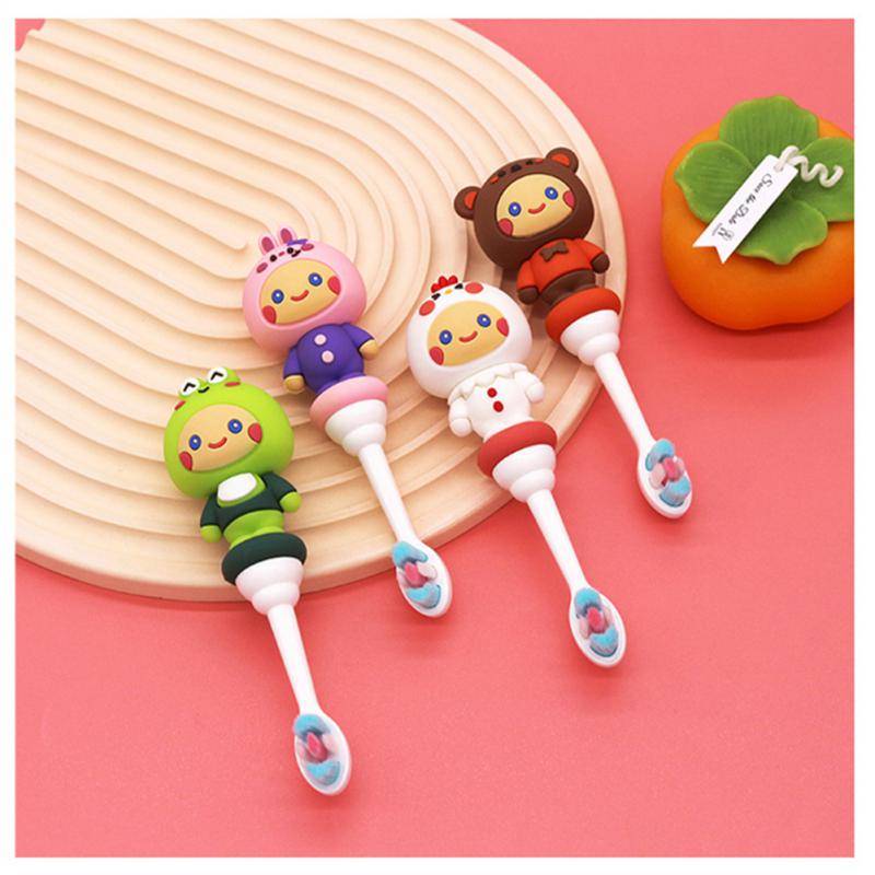 Oral Care Safety Toothbrush For Children Chewing Toys Preventing Cavities Tongue Coating Toothbrush Baby Care Clean Baby Gum