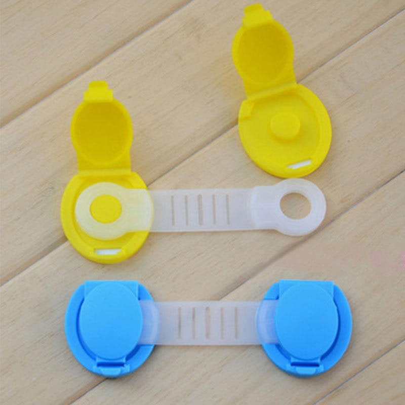 5pcs/lot 10cm Safety Locks for Baby Toddler Safety Protection Lock Refrigerator Drawer Locks Infant Baby Care Products