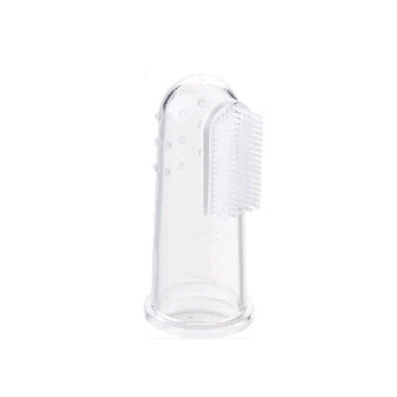 Finger Toothbrush Storage Box Set Baby Training Teether Clean And Safe Baby Oral Cleaning Oral Care Silicone Finger Brush