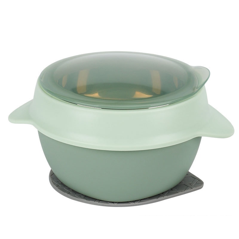 Baby Silicone Bowl Tableware Sucker Bowl Children's Tableware Baby Feeding Tableware Complementary Food Bowl Children'
