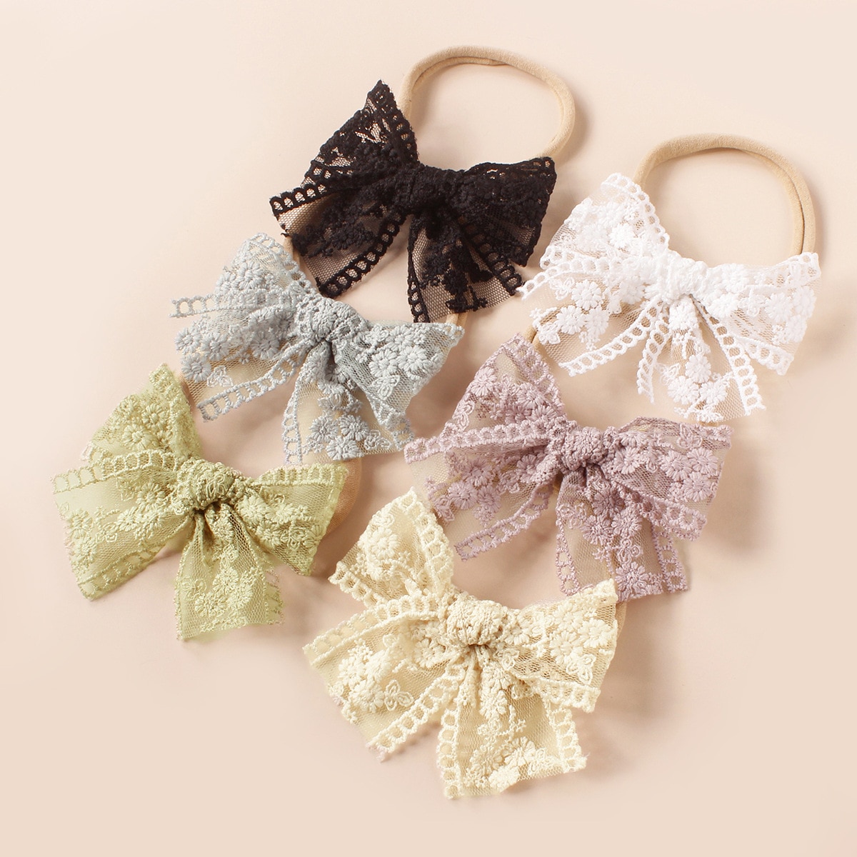Baby Headbands for girls hairbows Newborns Lace Elastic Headband Kids Hair Bands Toddler Korea Hairband Girls hair Accessories