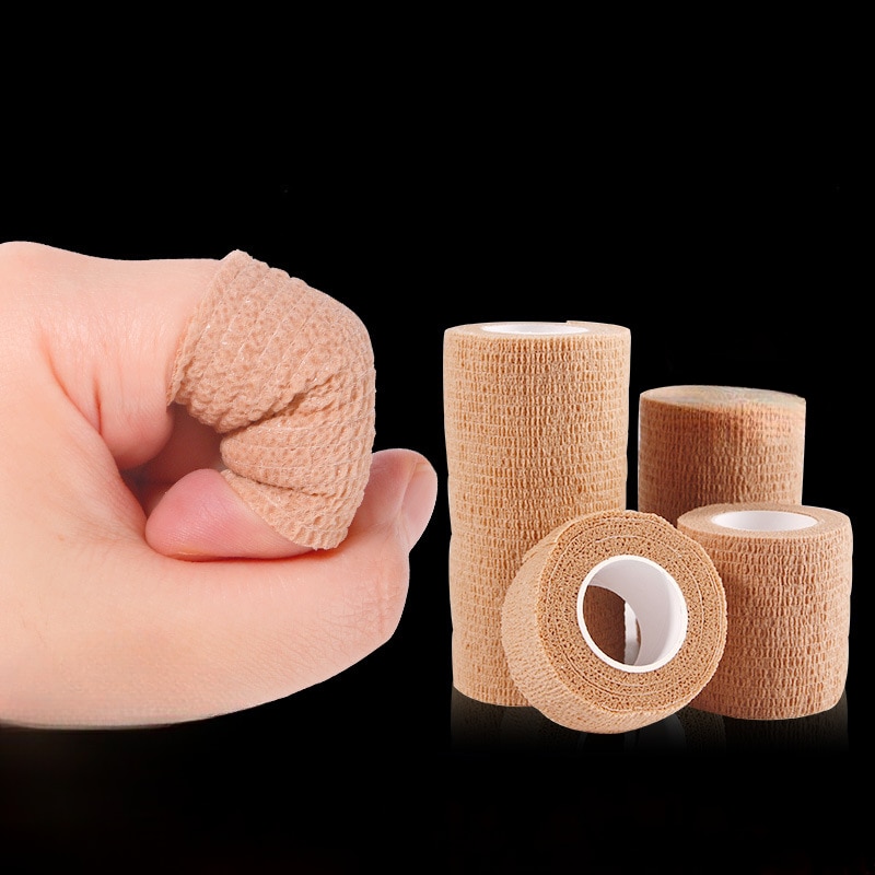 1 Roll Medical Self-adhesive Bandages Non Wovens Wound Dressing Patches Skin Emergency First Aid Sports Bandages Plasters