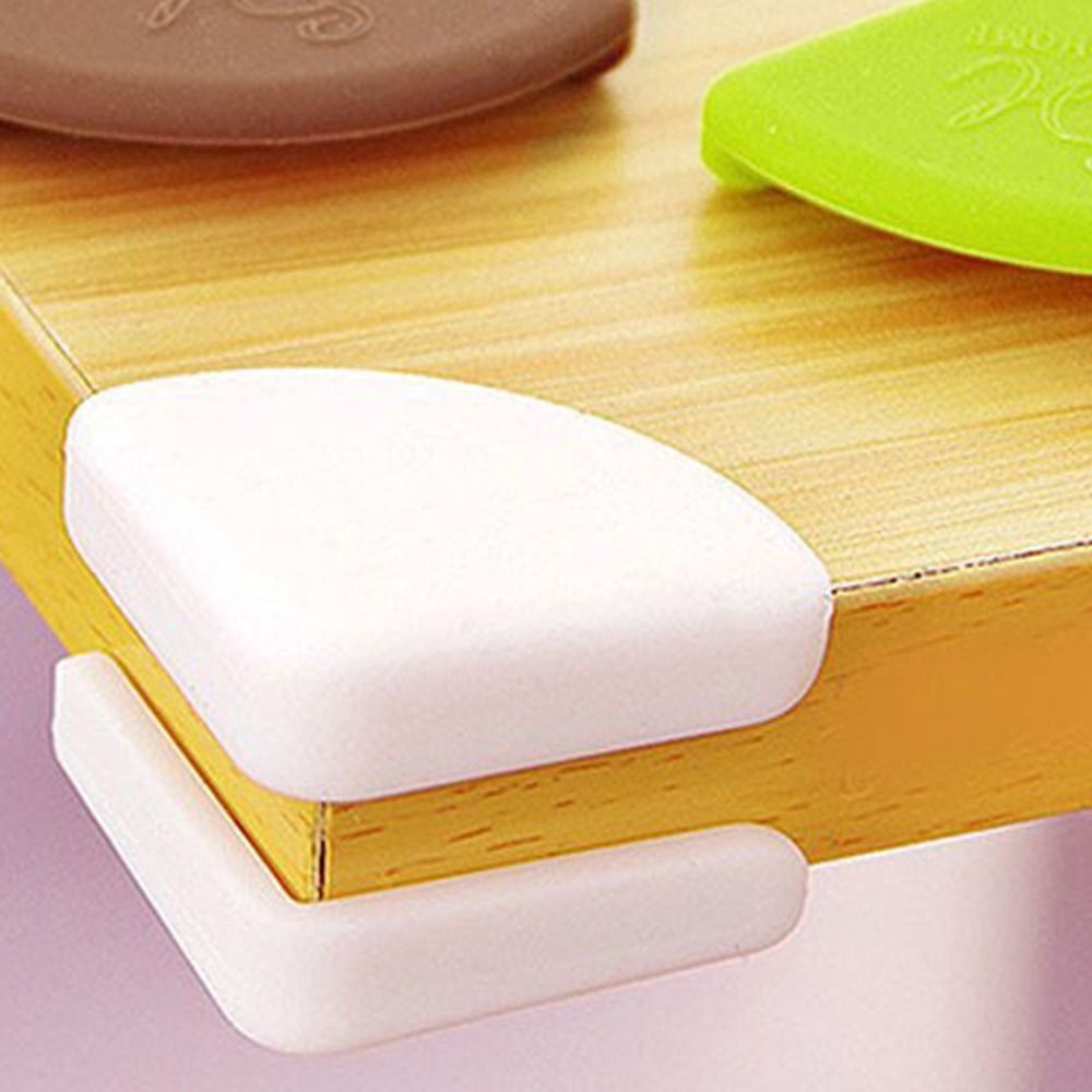 4Pcs/set Child Silicone Safe Corner Protector Baby Arc Safety Edge Guard for Anticollision Protection Cover Angle Pad From Table