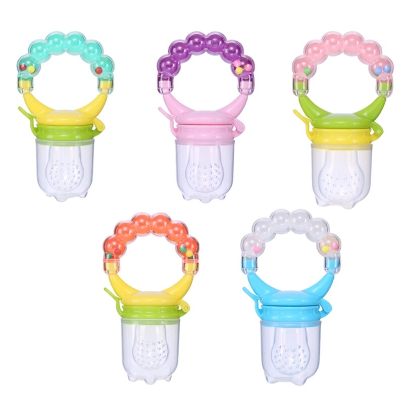 3-in-1 Baby Fruit Feeder Pacifier Infant Teething Toy for 3-24 Months Kid