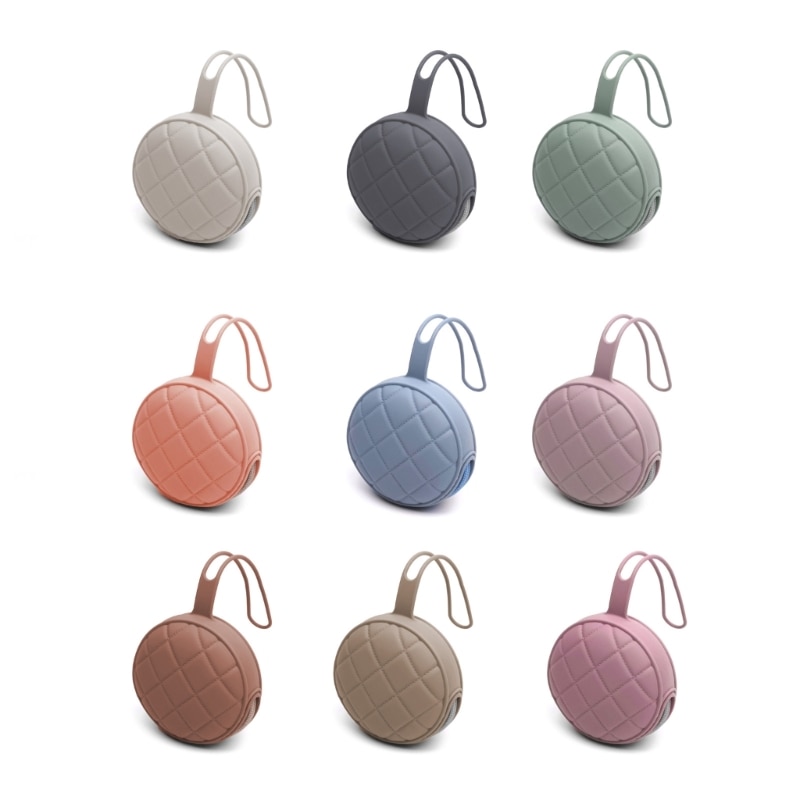 Silicone Pacifier BPA Free Newborn Pacifier Holder Travel Baby Pacifiers Silicone Pouch Pacifier Accessories Gift