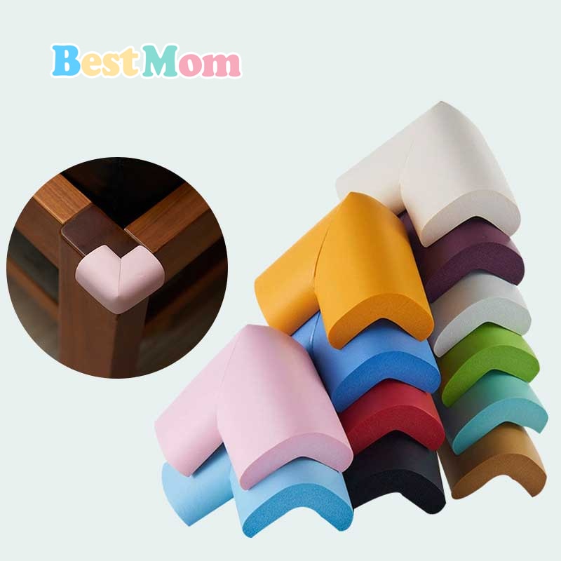 4pcs Child Baby Safety Colorful Protector Strip Soft Edge Table Corners Protection Guards Cover Toddler Infant Anticollision