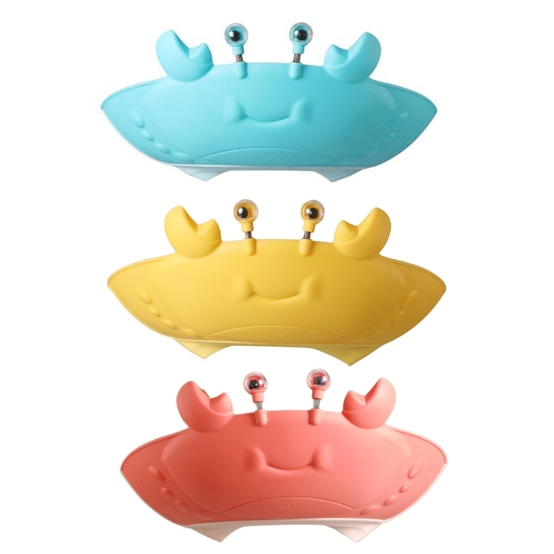 Upgraded Children Shower Bath Cap Waterproof Eye Protection Earmuff Shampoo Cap