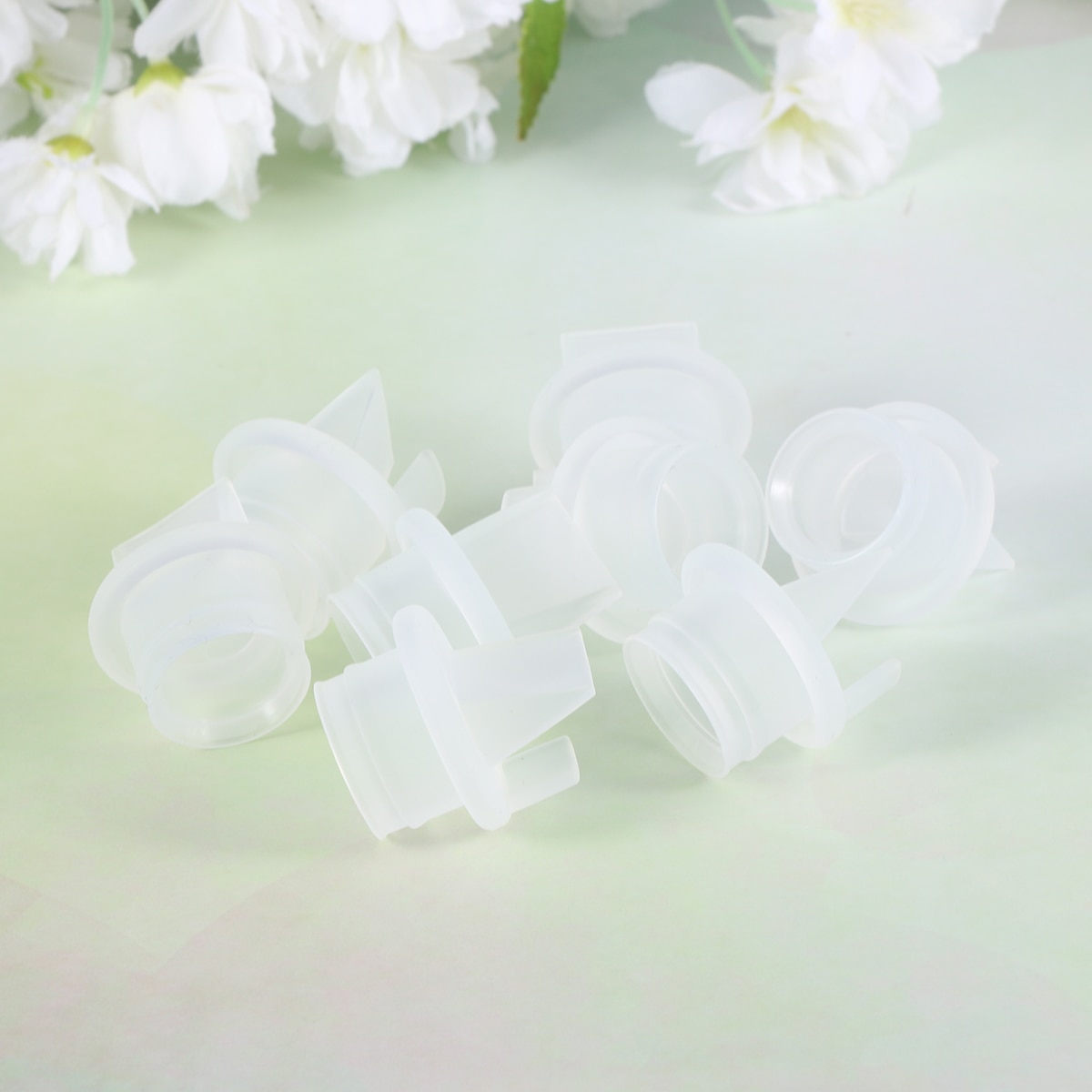 8pcs Replace Pump Valves Breast Pump Replace Accessories Breast Pump Parts Breast Pump Duckbill Valet Breast Pump Accessories
