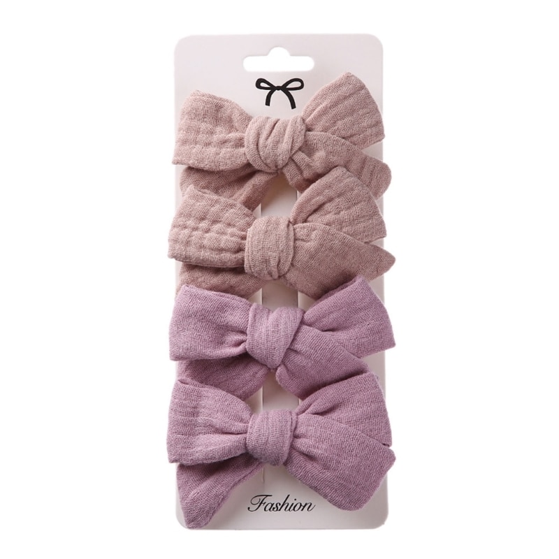 Baby Hair Side Clips Bowknot Hairpins for Toddler Girls Gift Hair Decor Ornament