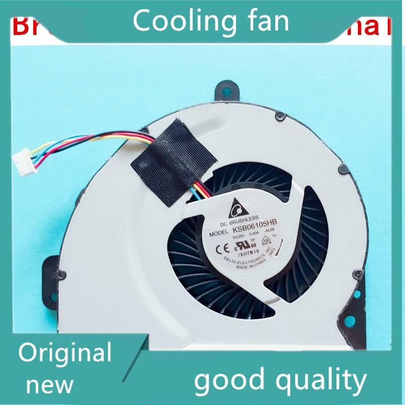 New laptop CPU cooling fan Cooler radiator Notebook for ASUS KSB06105HB AL09 DC05V 0.40A -AL09 KSB06105HB-AL09 CPU FAN