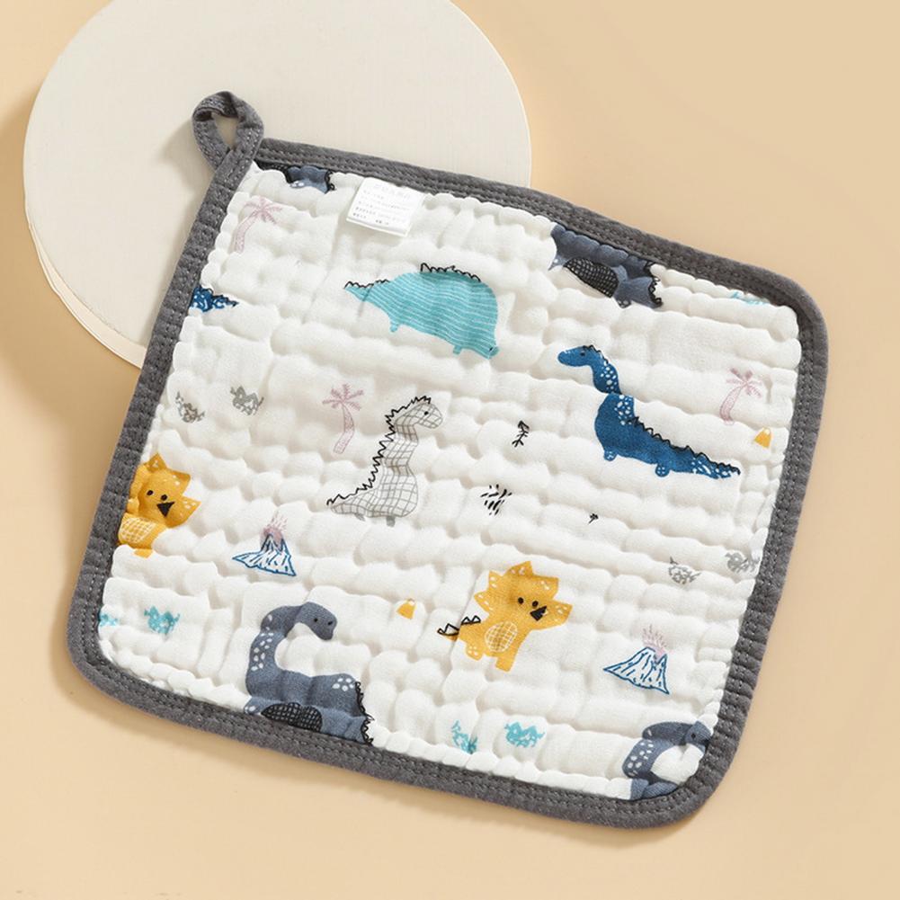 Baby Burp Cloth Hanging Loop Feeding Bib Absorbent Boy Girl Bib Nursery Cloth Infant Accessories