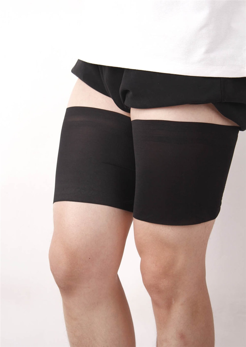 Foot Sexy Anti-friction Thigh 2021 Non-slip Cute Gifts Socks 1pair Warmers Black Warmer 2pcs= Belt Women Invisible Set Sweet Leg