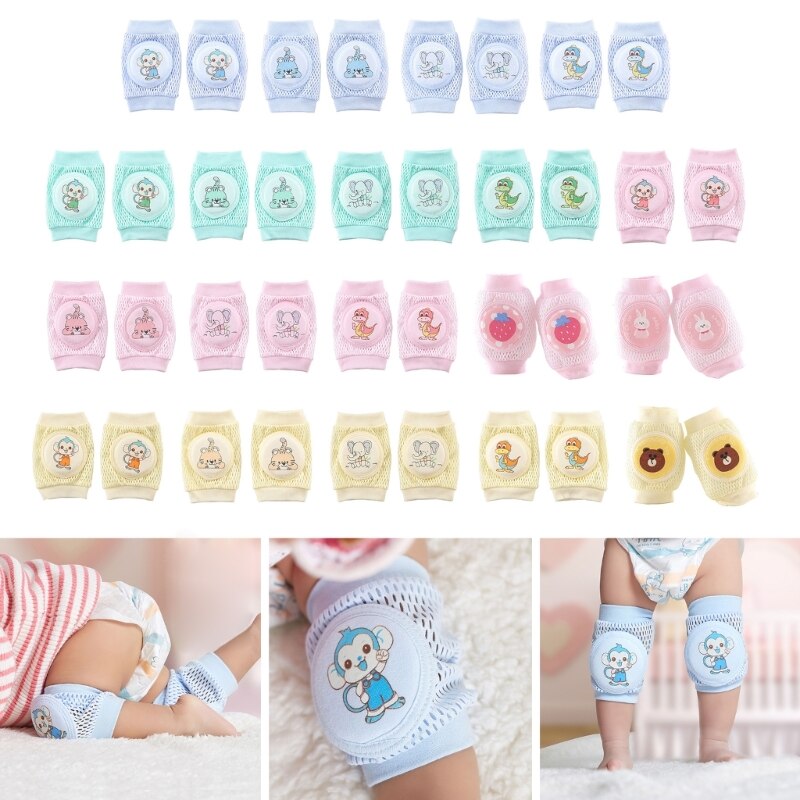 Baby Knee Pads for Walking Baby Girls Boys Crawling Knee Pads Mesh Knee Protector Gender Neutral Knee Protective Pads