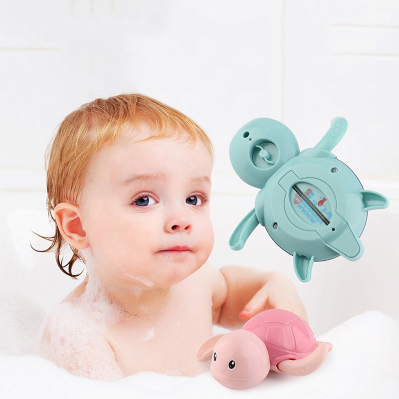 1Pc Cartoon Turtle Water Thermometers for Bathing Babies Safety Water Temperature Meter Sensor Kids Child Shower Toys