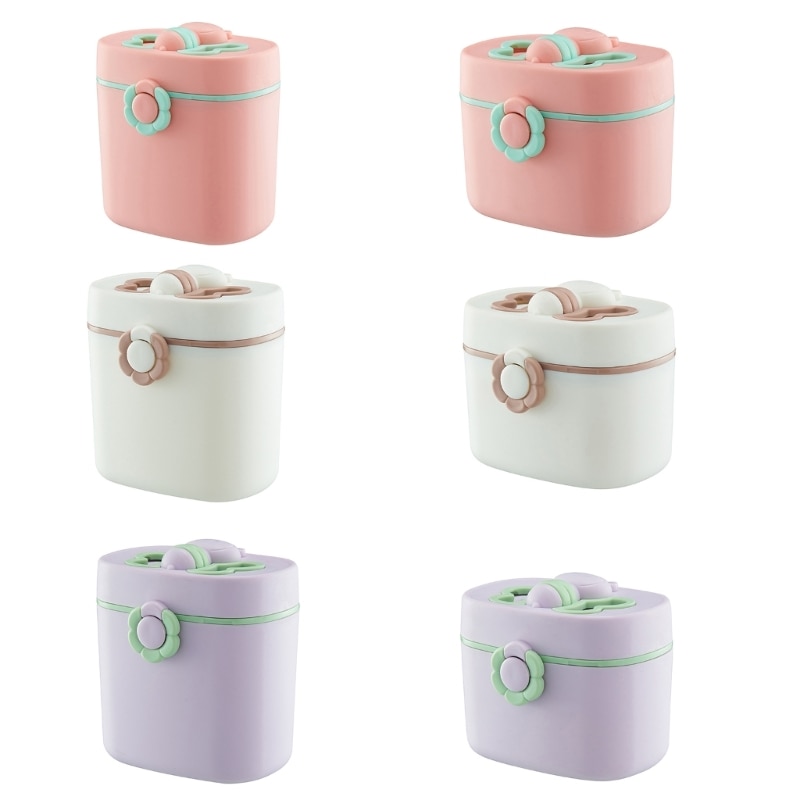 Formula Dispenser Fruit Container Potable Baby Storage Box Feeding Supplies H37A
