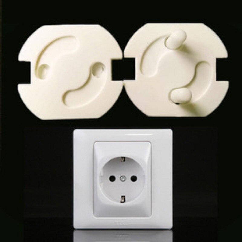 Kids Child Safety Guard Protection Anti Electric Shock Plugs round hole protective Rotate Cover Power Socket Electrical Outlet