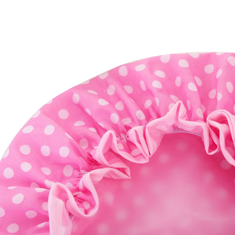 Shower Cap Waterproof Shampoo Bathing Hats Bathroom Waterproof Kitchen Anti-smoke Cute Bath Care Products For Children And Adult