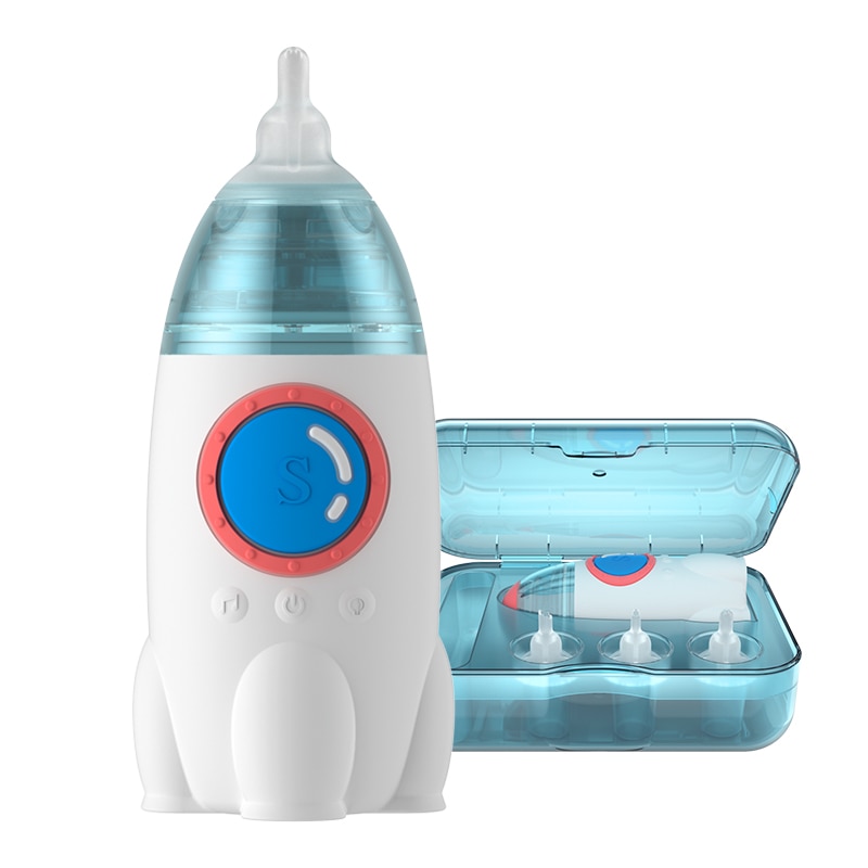 Baby Nasal Aspirator Adjustable Suction Nose Cleaner Infantil Safety Sanitation Nasal Dischenge Patency Tool Rocket Style