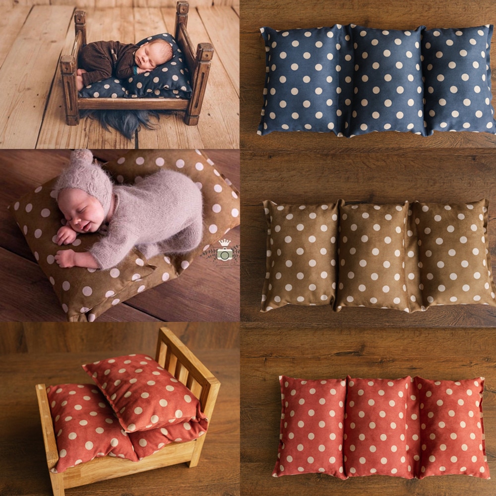 Newborn Photography Props Posing Pillows Bed Mattress Basket Filler Photo Prop Cushion Blanket Backdrops Fotografia Accessories