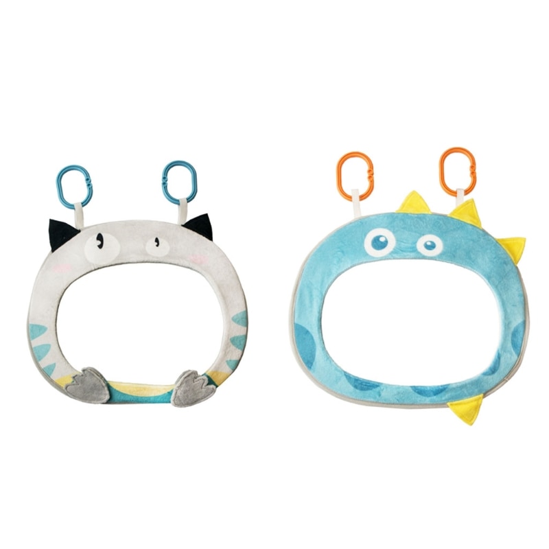Cartoon Pattern Baby In-sight Car Mirror in Safety Chair Car Crash Tested Toy
