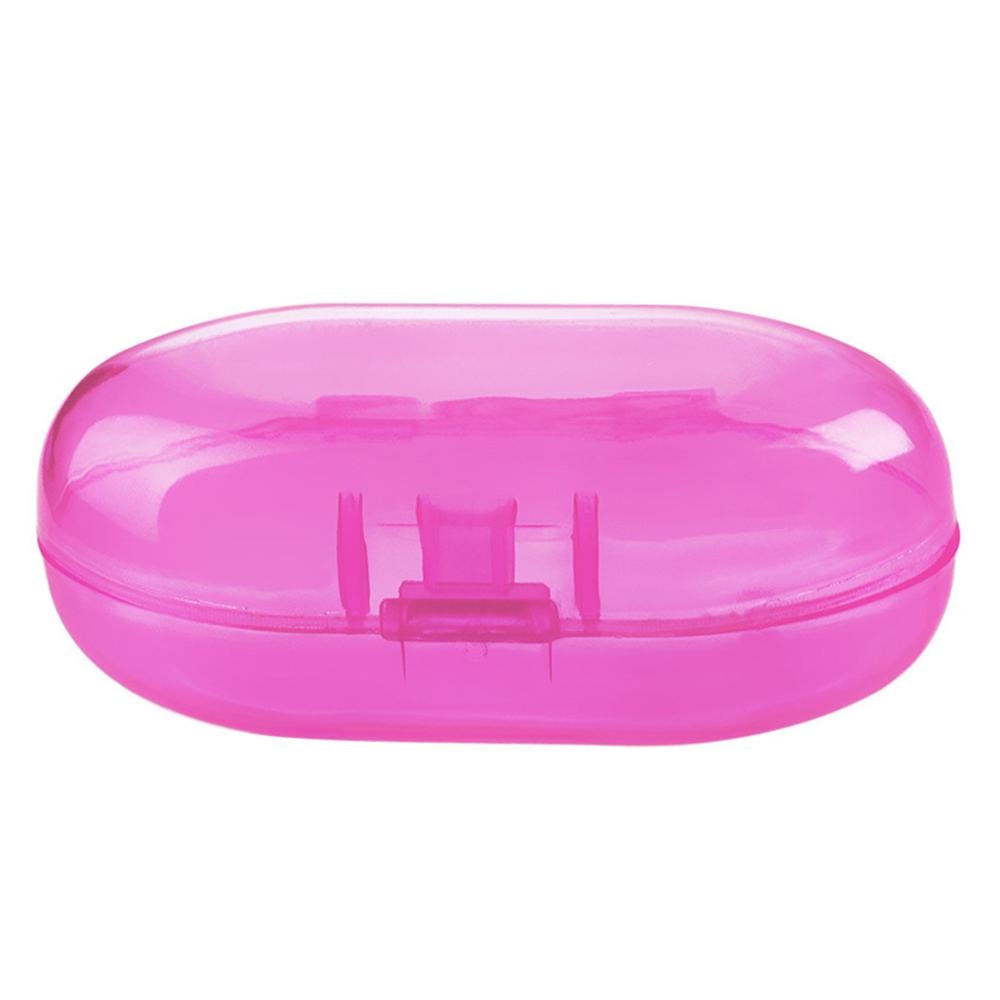 Portable Baby Finger Toothbrush Storage Box Transparent Travel Child Finger Toothbrush Box Suit Baby Massage For Oral Care