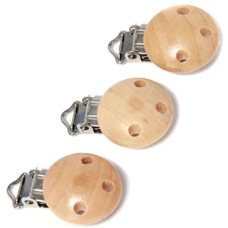 5pcs/lot Baby Pacifier Clip Holder Soother Pacifier Solid Color Infant Dummy Clips For Baby Clasps Holders Accessories