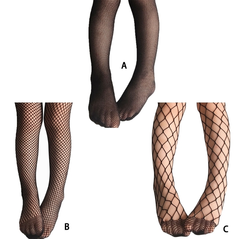Skinny Dress Stockings For Girls Girls Fashion Mesh Stockings Kids Baby Fishnet Stockings Black Pantyhose Tights