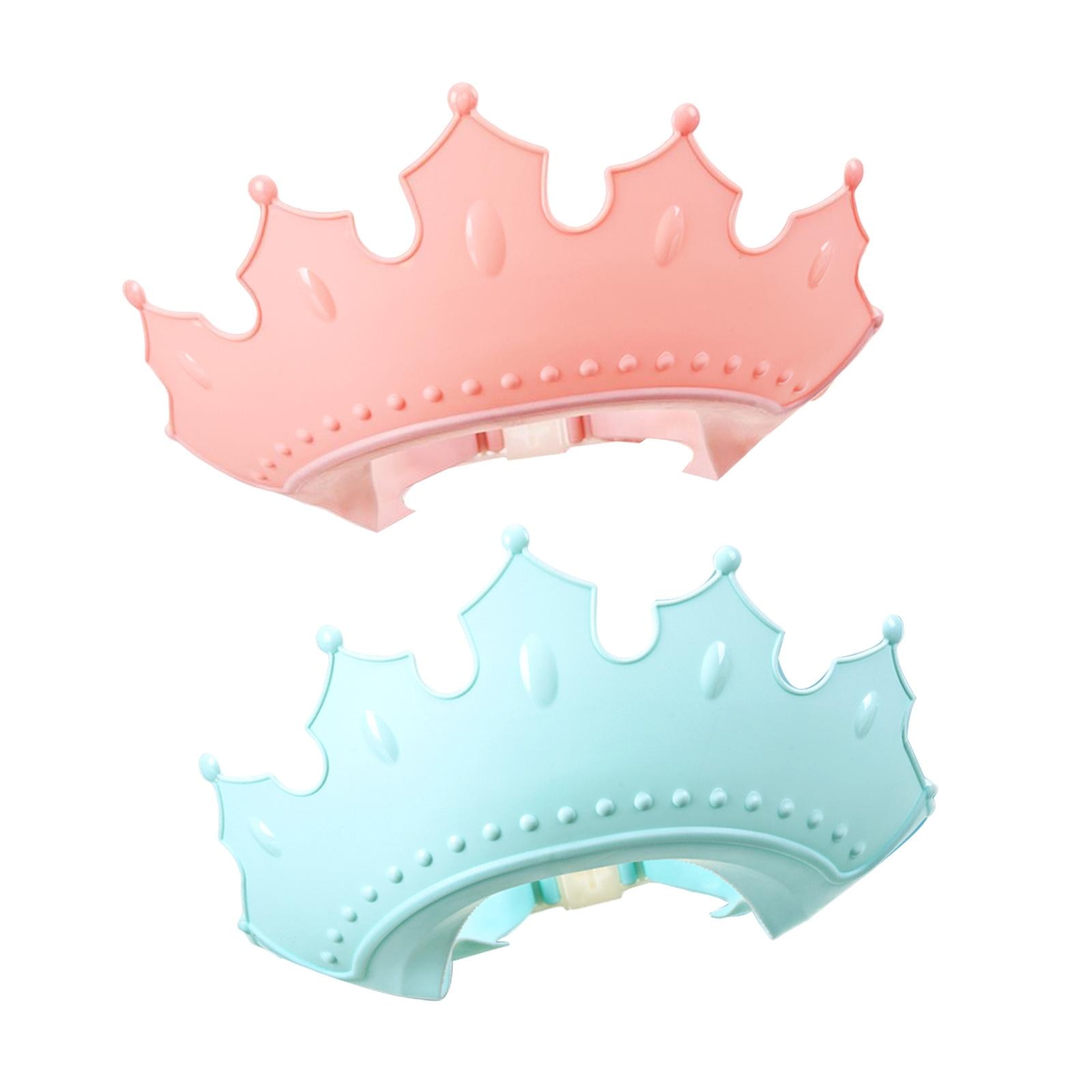 Adjustable Baby Shower Hat Waterproof Wash Hat for Boy Girls Children Kids 0-4 Years Old Baby