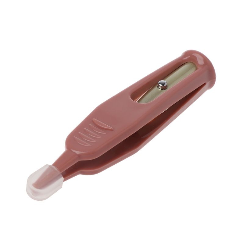 New Clean Tweezer Baby Flashlight Dig Booger Clip Infants Clean Ear Nose Navel