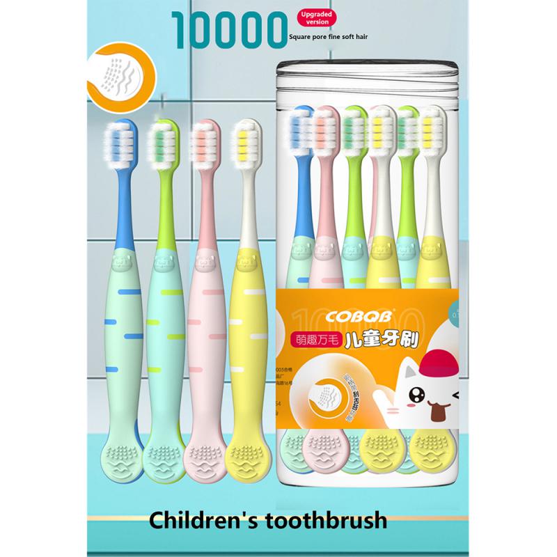 Banana Shaped Safety For Young Children Baby Toothbrush Chewing Toys Oral Health Cleanser Baby Soft Bristle Toothbrush Baby Gum