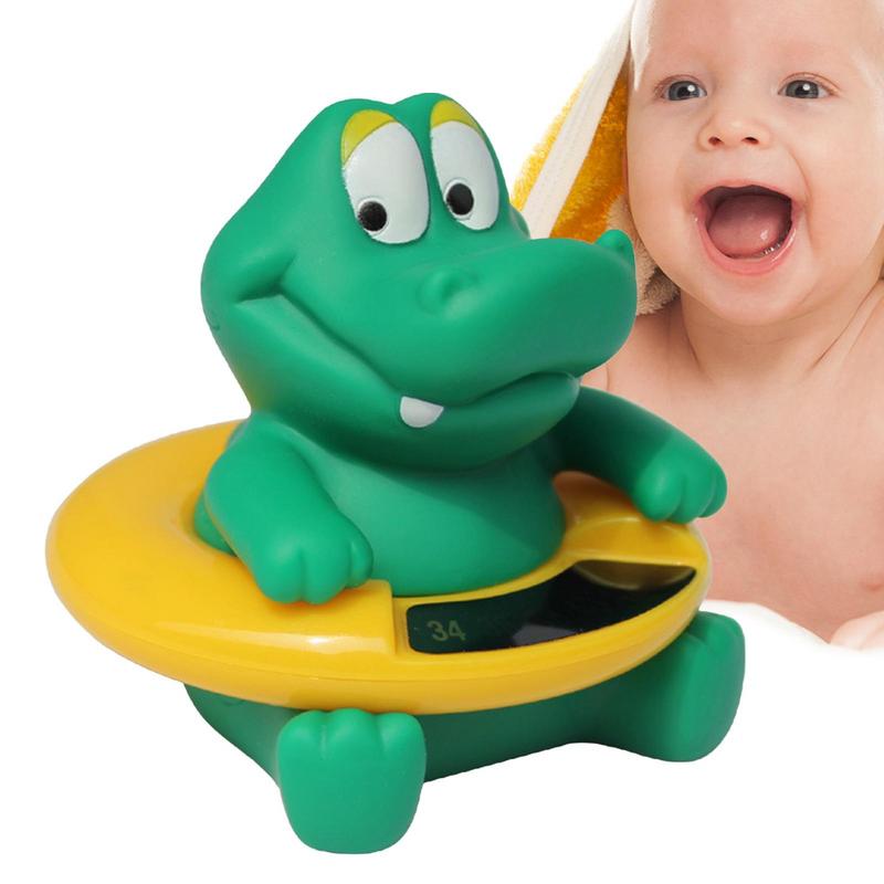 Water Thermometers Cartoon Infant Toddler Water Temperature Thermometers Waterproof Bathtub Water Temperature Gauge With LED