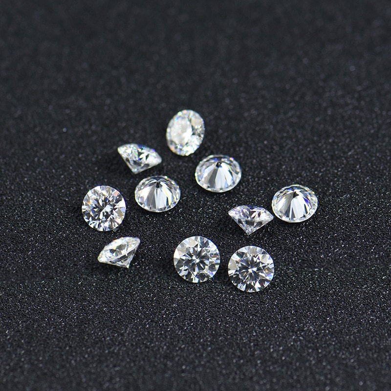 XNB07 Moissanite loose stones Round moissanite