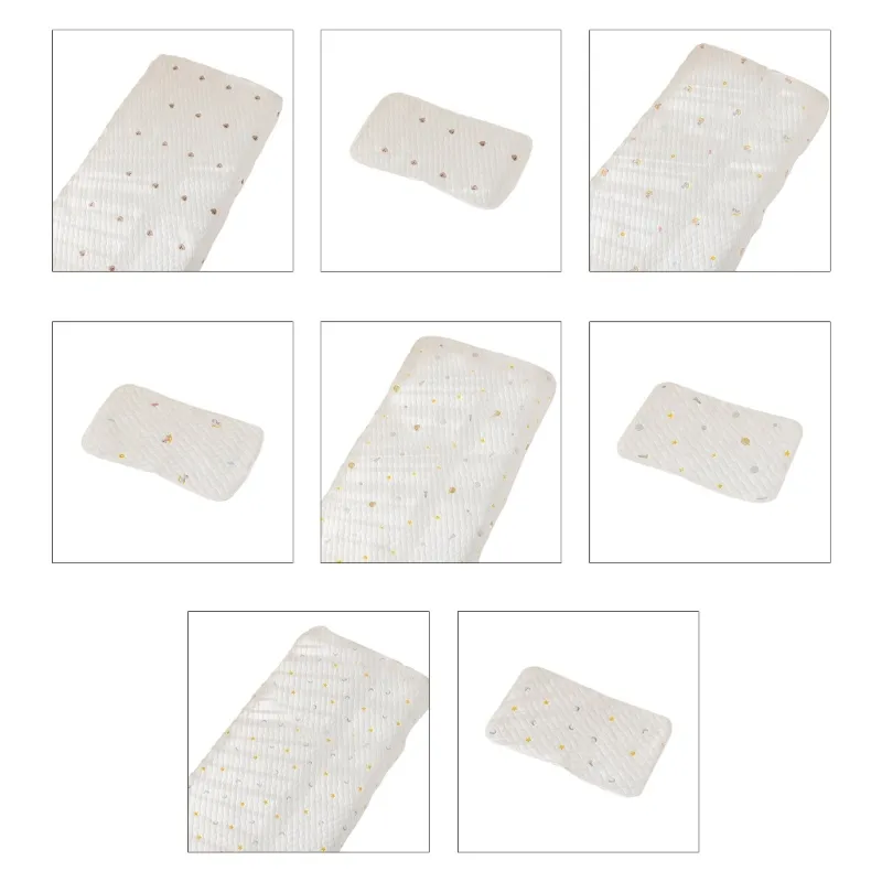 Non-Slip Bedcover Baby Summer Cool Mat Brerathable Cartoon Pillow Shower Gift
