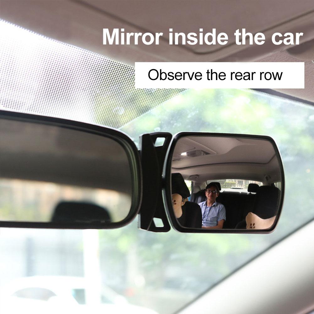 Children's Sight Rearview Mirror Universal Rear Car Rearview Mirror Rearview Mirror Car Accessories Auxiliary Mirror Portab
