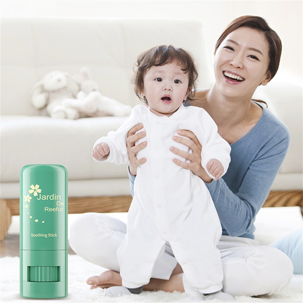 Mosquito Bite Stick Soothing Stick For Children And Adults Anti-bite Multi-effect Combination Elimination Red Itching Green