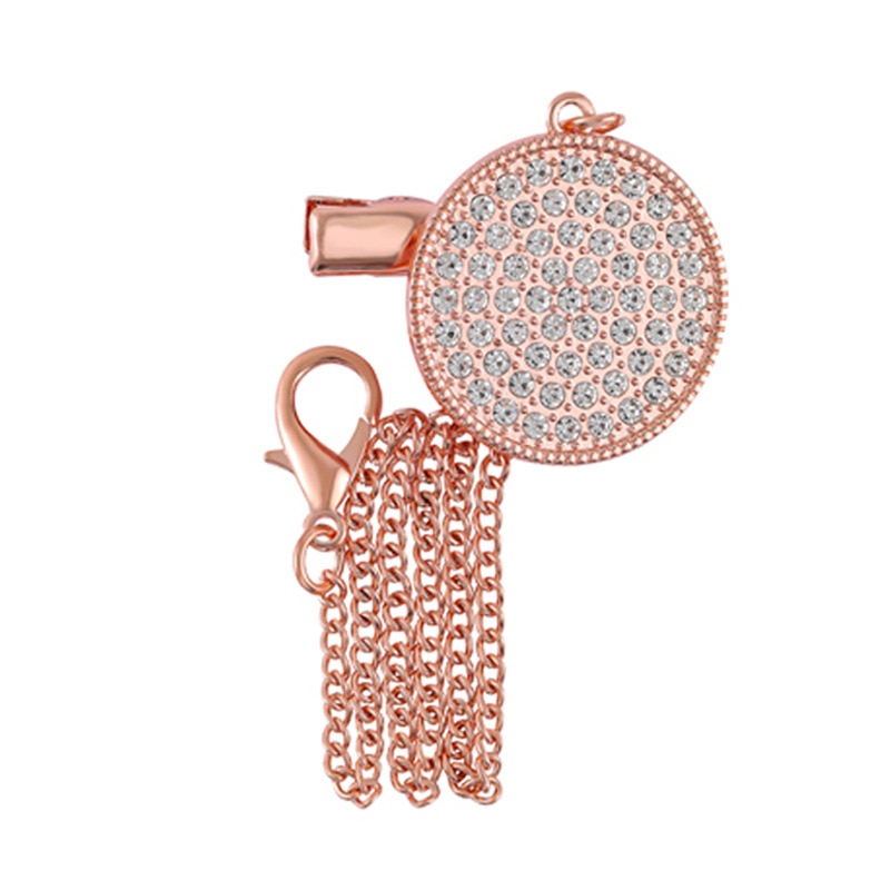 Luxury 3 Colors Bling Baby Pacifier Chain Baby Shower Gift Infant Nipple Accessories Newborn Dummy Soother Clip