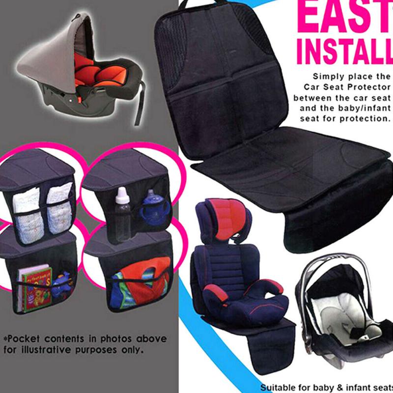 Stable Anti Dirty Seat Cushion Anti-slip Universal Seat Breathable Pad 46x110cm Protective 600d Polyester Car Seat Protector Pu