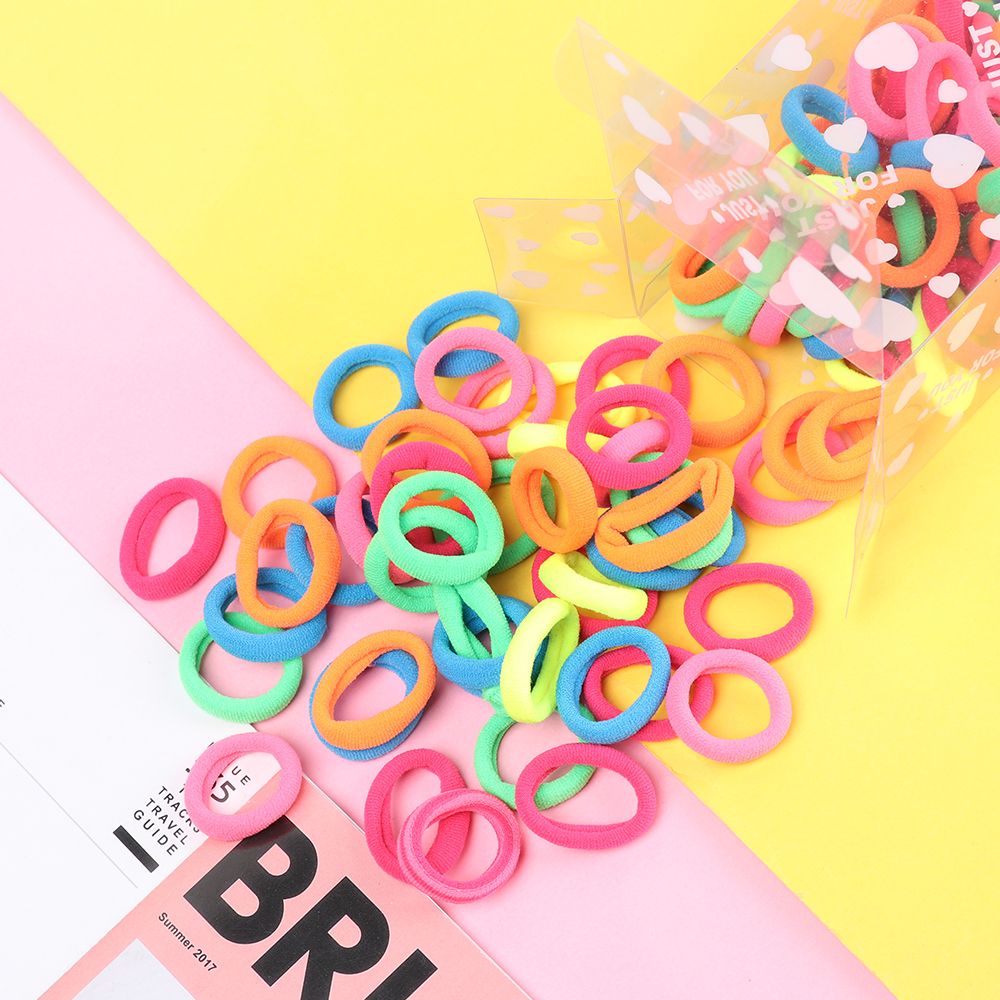 Nylon Kids Hair Accessories For Girls Styling Tools Soft Rubber Bands Elastic Hair Bands Ponytail Holder Scrunchie