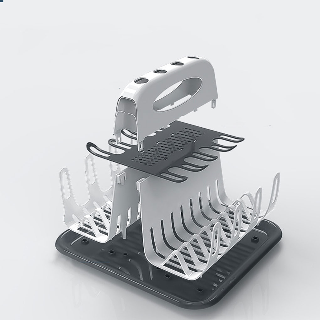 Baby Milk Bottle Drying Multilayer Rack Holder Drain Tray