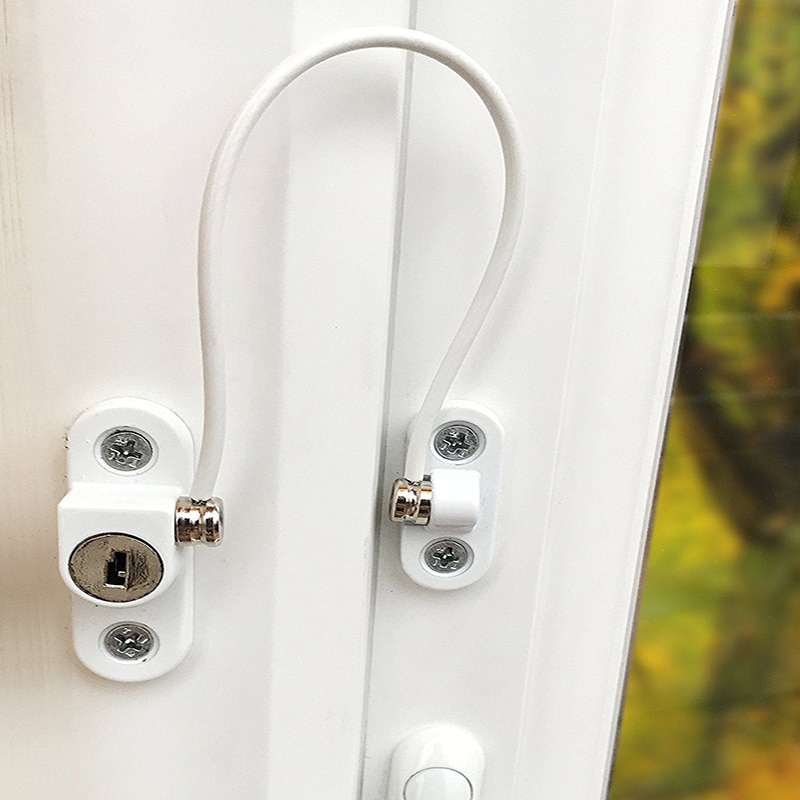Door Window Lock Children Protection Window Restrictor Child Safety Window Stopper Portable Locks Limiter Baby Safty Accessories