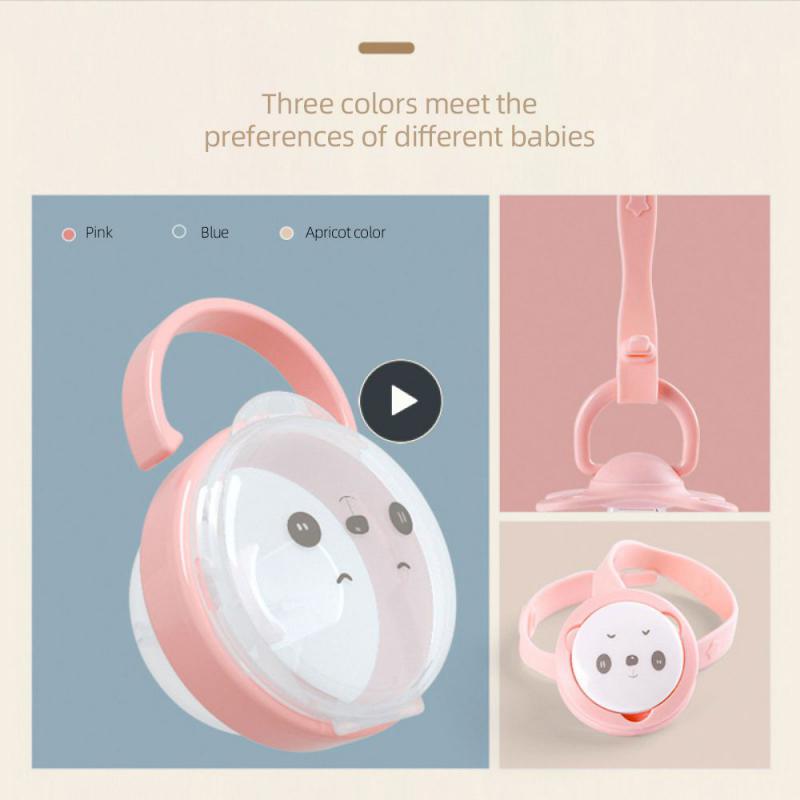 Q Bomb Nipple Anti-drop Chain 25cm Molar Chain Wear-resistant Cartoon Pacifier Chain Baby Accessories Baby Pacifier Clip Chain