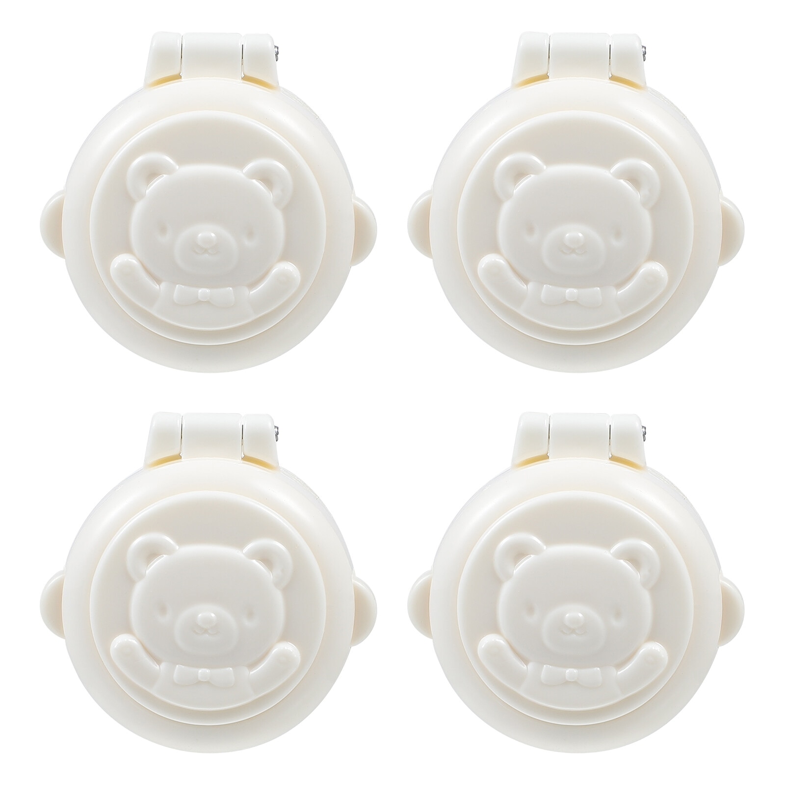 4 Pcs Protection Cap Baby Security Lock Electrical Switches Protective Covers Car Key Start Button Safety Abs Automotive