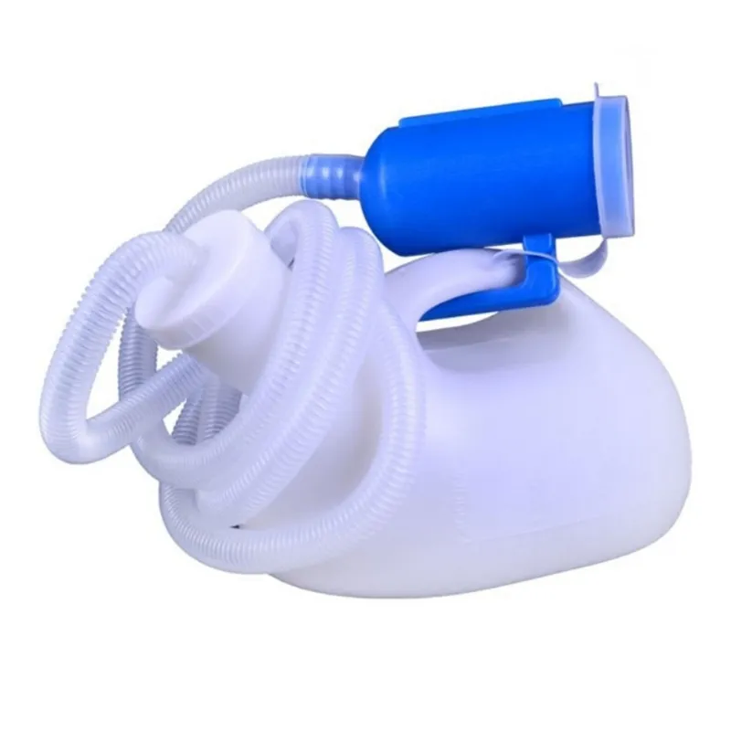 Men Reusable Pee Jug Male Urine Bottle Tube with Lid Portable Thicken Men Wholesale