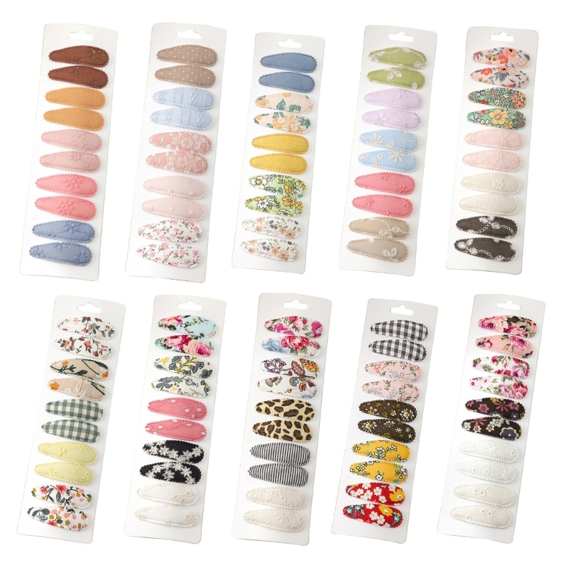 Kids Hair Pins Waterdrop Hair Clip for Girls Korean Style Toddler Headdress Wholesale