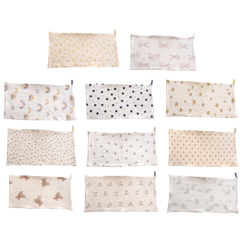 Baby Bib for Eating Newborn Teething Bib Salivary Wipes Rectangle Bathing Towel Wholesale