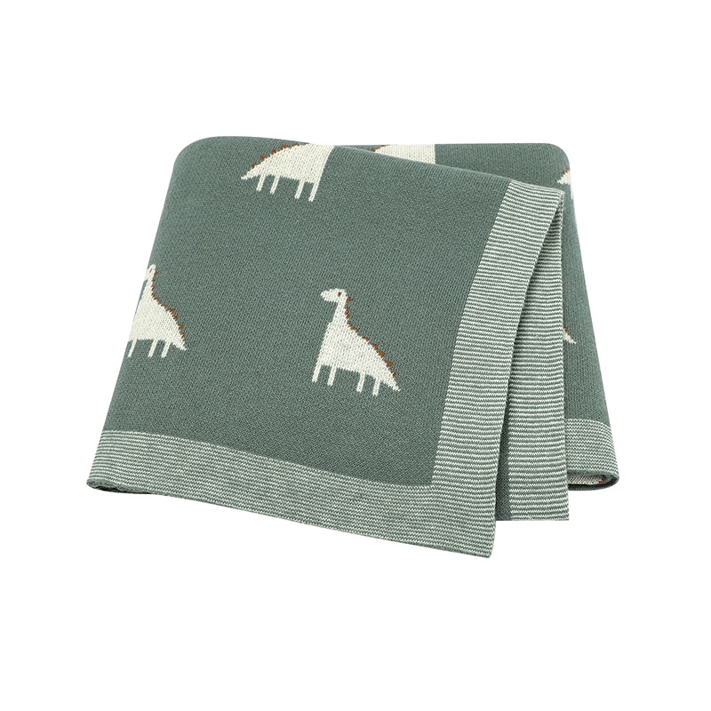 90*70cm Knitted Baby Swaddle Wrap Blankets Newborn Boys Girls Cotton Stroller Nap Bedding Quilts Toddler Infantil Throwing Stuff
