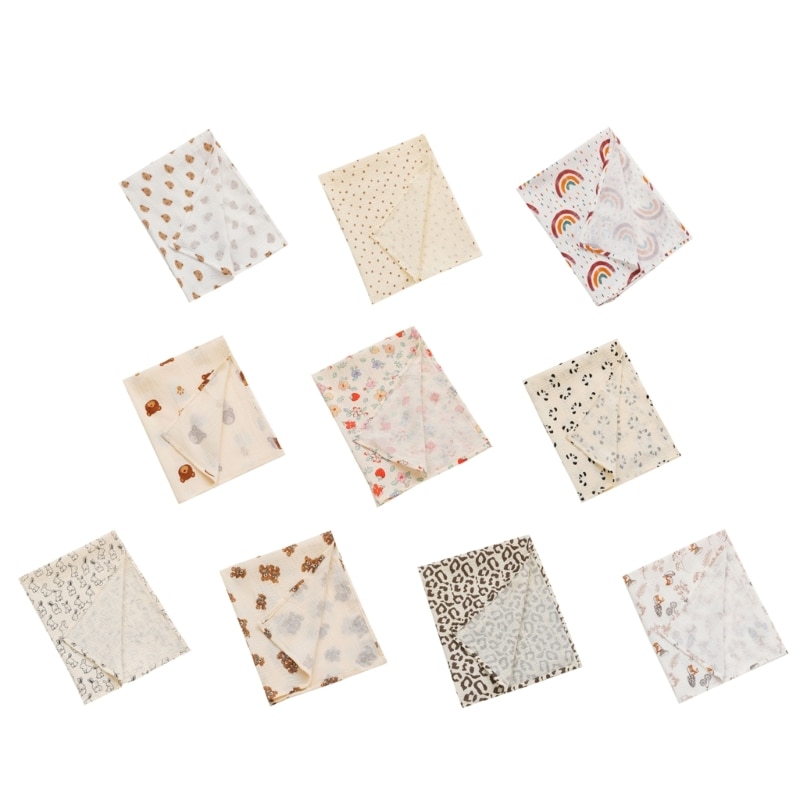 Cotton Muslin Swaddle Blanket for Baby Boys or Girls Swaddle Blanket Lightweight
